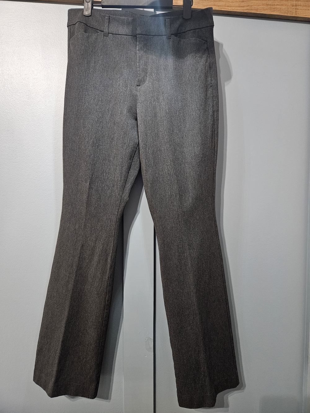 Old Navy Women's Charcoal Boot-Cut Dress Pants